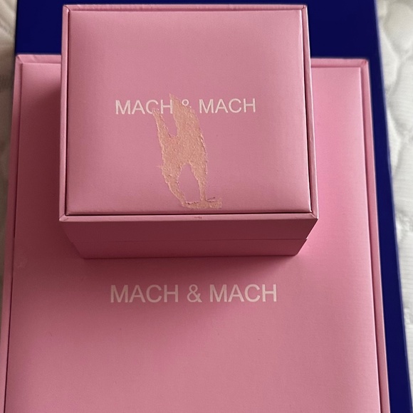 Mach & mach jewelry set. Necklace and earrings - Picture 1 of 5